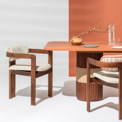 Il Giardino di Legno Outdoor Dining Tables<Grissini Large Rectangular Wood Outdoor Dining Table