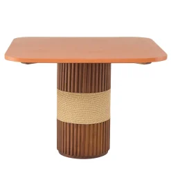 Il Giardino di Legno Outdoor Dining Tables<Grissini Square Wood outdoor Dining Table