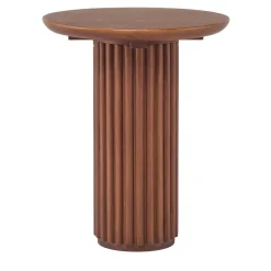 Il Giardino di Legno Outdoor Coffee Tables<Grissini Tall Round Wood outdoor Side Table