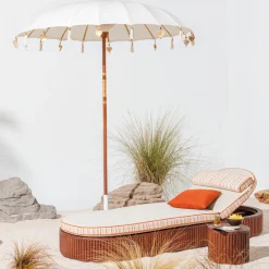 Il Giardino di Legno Outdoor Chaises & Daybeds<Grissini Wood Outdoor Sunlounger