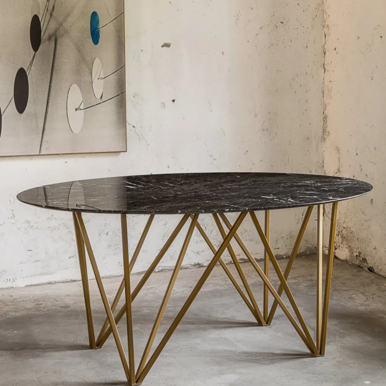 La Sartoria del Marmo by Lombardi Marmi Dining Tables<Guelfo Dining Table