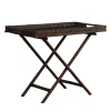 Molto Collectibles Serving Tables<Gueridon Wicker Large Serving Table