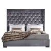 Bedding Atelier Beds<Guidon Tufted Purple Velvet Bed