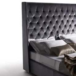 Bedding Atelier Beds<Guidon Tufted Purple Velvet Bed