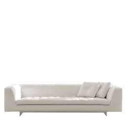 Alivar Sofas<Haero White-Leather Sofa by Giuseppe Bavuso