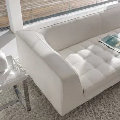 Alivar Sofas<Haero White-Leather Sofa by Giuseppe Bavuso
