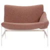 Adrenalina Lounge Chairs<Hammock Left Brown Bouclé & White Lounge Chair by Debonademeo
