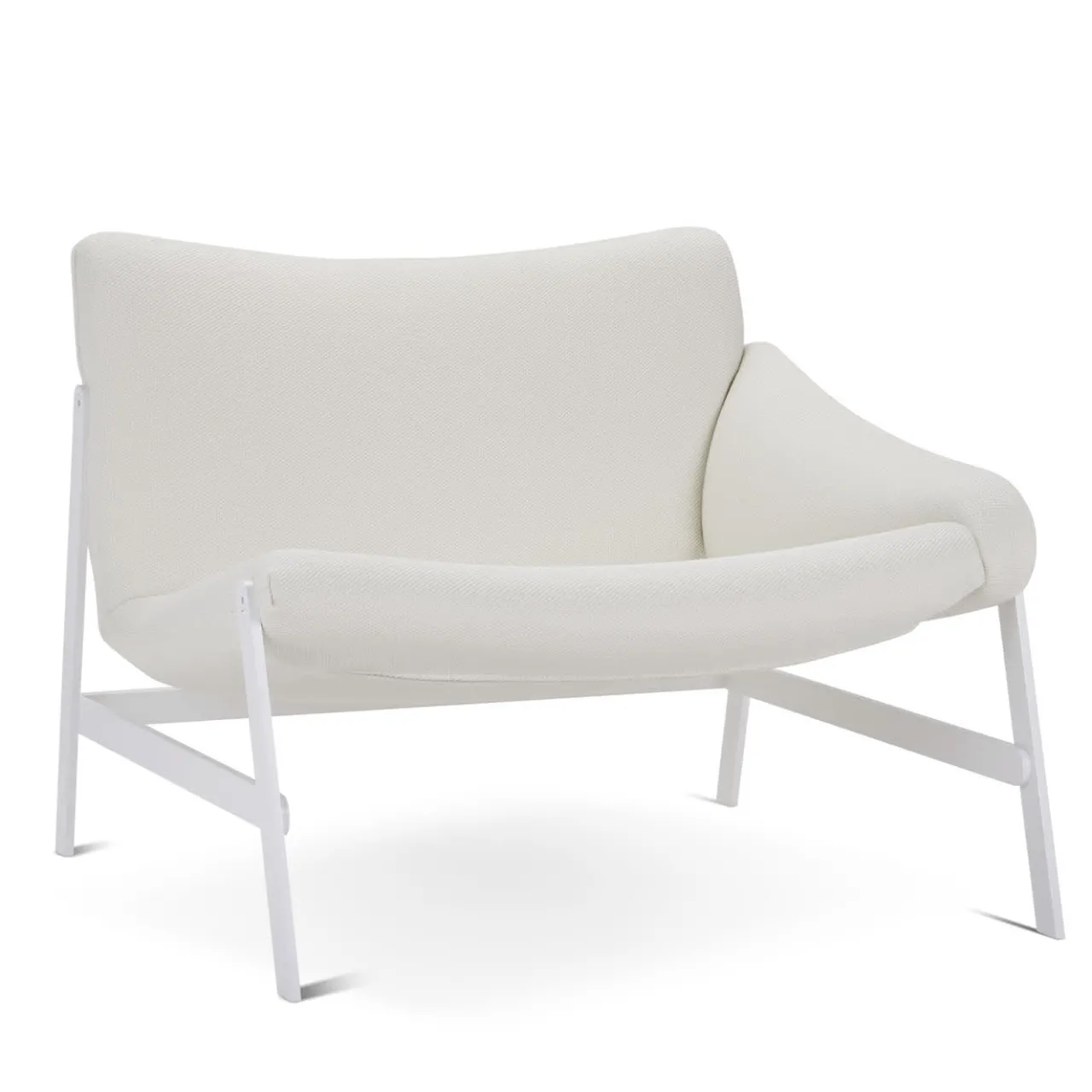 Adrenalina Lounge Chairs<Hammock White Chair With Armrest By Debonademeo Studio