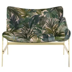 Adrenalina Lounge Chairs<Hammock with Tropical-Patterned Lounge Chair by Debonademeo Studio