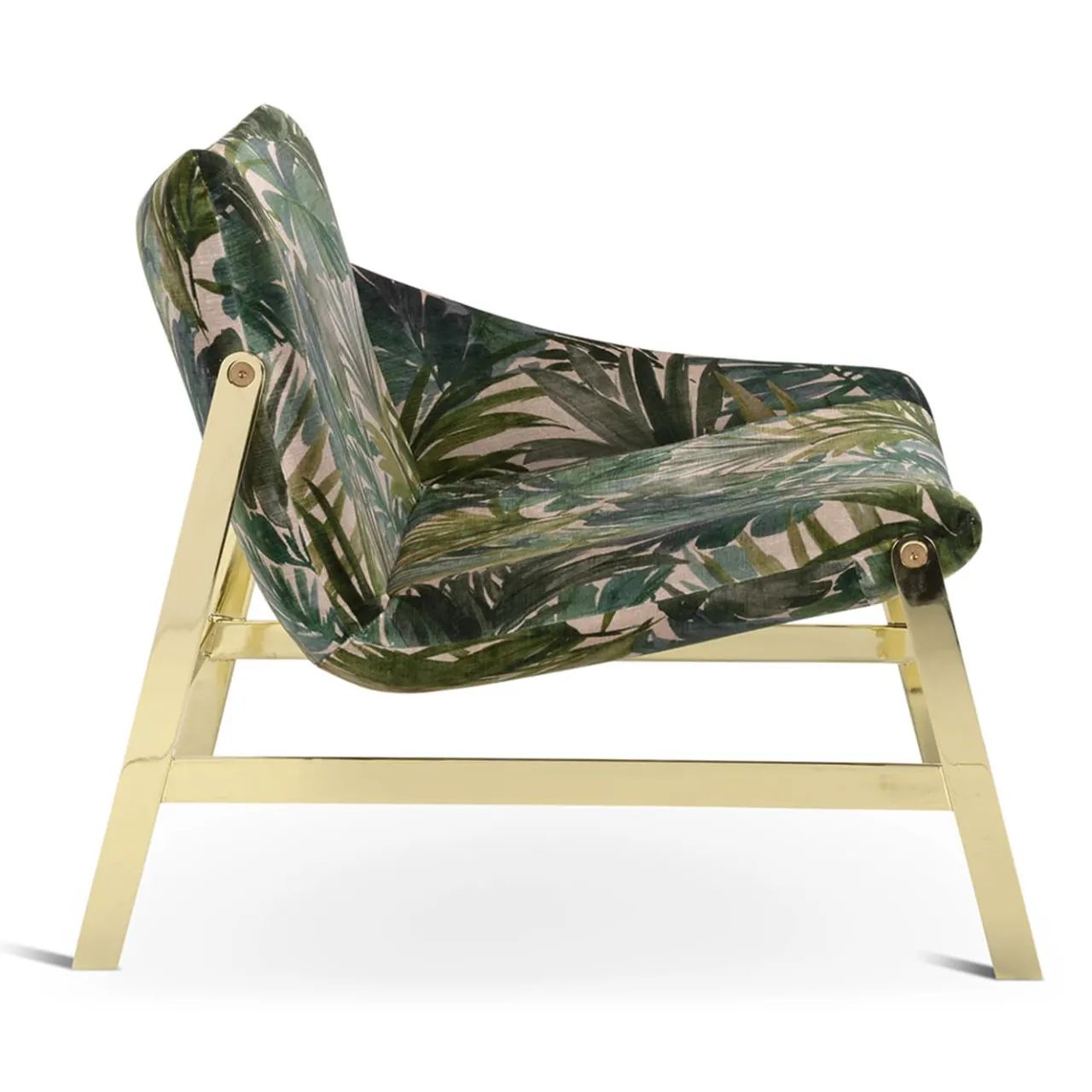 Adrenalina Lounge Chairs<Hammock with Tropical-Patterned Lounge Chair by Debonademeo Studio