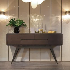 ReDéco Consoles<Hanami Dark Sycomoro Frisè Wood Console