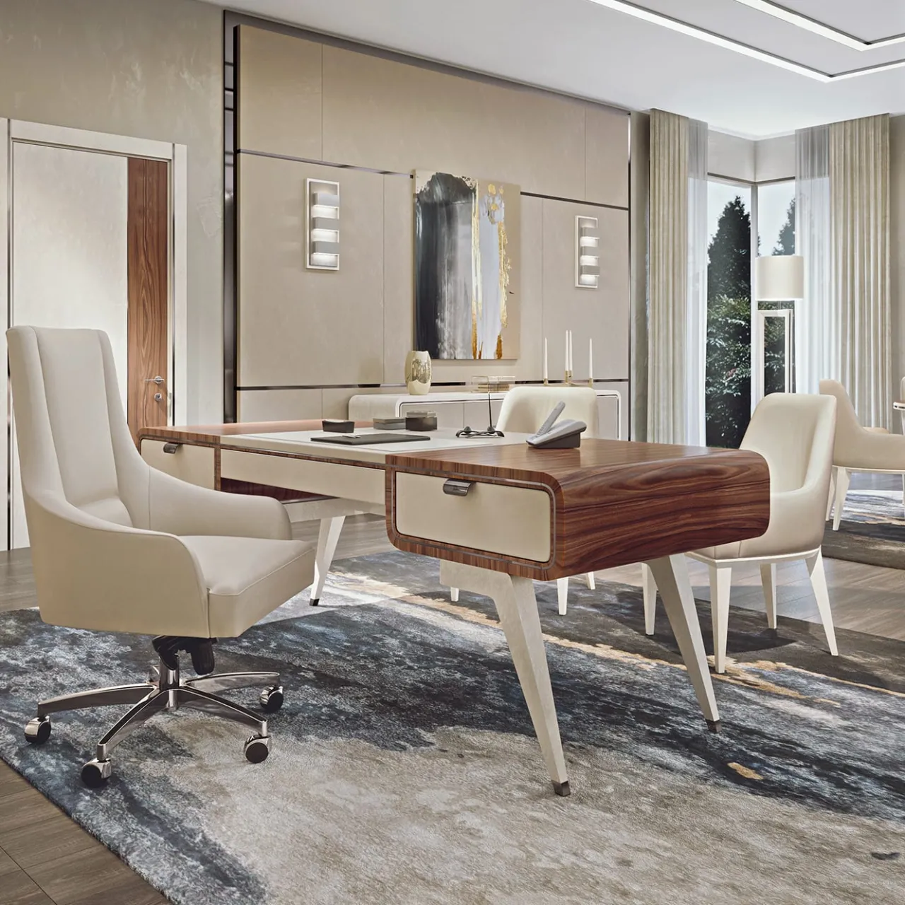 ReDéco Office Chairs<Hanami Leather Office Chair