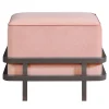 ReDéco Ottomans & Poufs<Hanami Pink Velvet Vanity Pouf