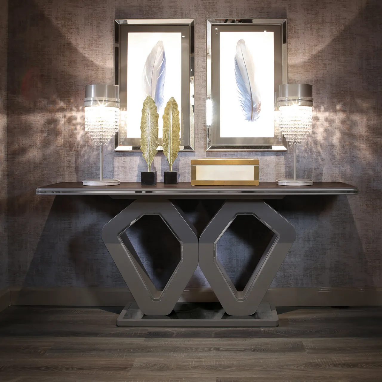 ReDéco Consoles<Hanami Urban Chic Gray Console Table