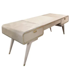 ReDéco Desk & Writing Tables<Hanami Urban Chic Pearl Champagne Wood Desk
