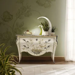 Ros Italia Interiors Dressers<Hand-Painted Lacquered Wood Dresser