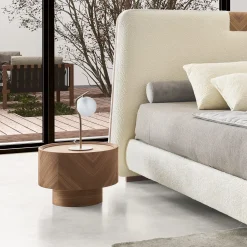 Modesign Nightstands<Haribo Nightstand in Walnut Canaletto With Single-Drawer
