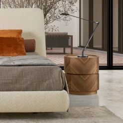 Modesign Nightstands<Haribo Nightstand in Walnut Canaletto with Two Drawers