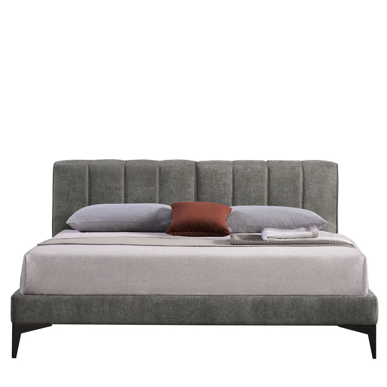 Bodema Beds<Harry King-Size Gray Bed