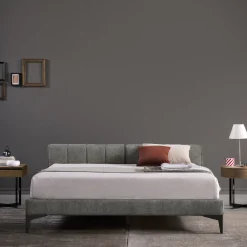 Bodema Beds<Harry King-Size Gray Bed