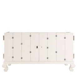 Lando Sideboards Buffets<Haute Couture White Oak Low Sideboard