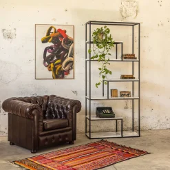 La Sartoria del Marmo by Lombardi Marmi Bookcases<Havana Bookcase