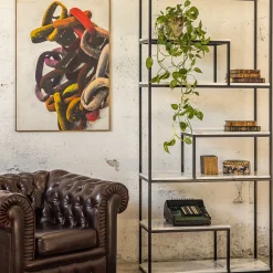 La Sartoria del Marmo by Lombardi Marmi Bookcases<Havana Bookcase