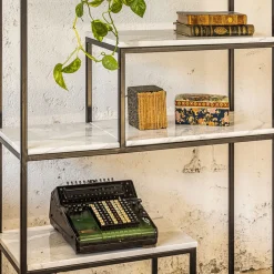 La Sartoria del Marmo by Lombardi Marmi Bookcases<Havana Bookcase