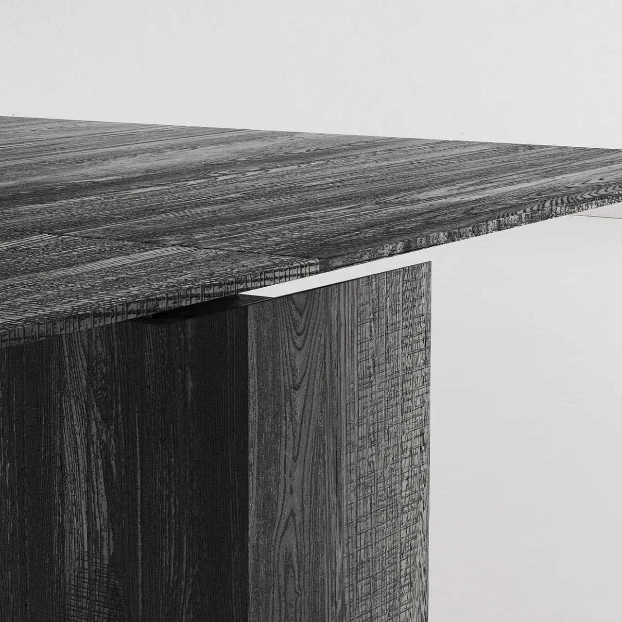 Giopagani Dining Tables<Heroes Black Wood Dining Table