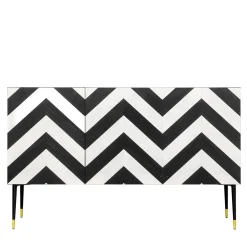 CG Capelletti Sideboards Buffets<Herringbone Bar Cabinet