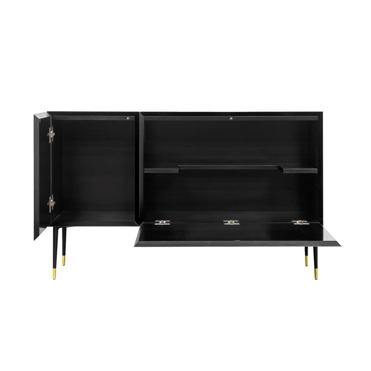 CG Capelletti Sideboards Buffets<Herringbone Bar Cabinet