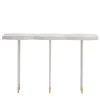 CG Capelletti Consoles<Hexagonal Matte White Console