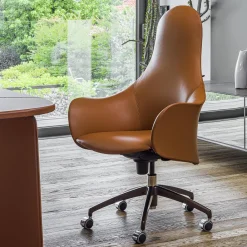 Enrico Pellizzoni Office Chairs<Hipod Swivel Base Chair by Giulio Manzoni
