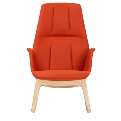 TRUE Lounge Chairs<Hive Red Armchair by Camira