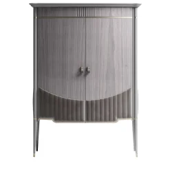 Alberto & Mario Ghezzani Bar Cabinets<Hollywood Gray Bar Cabinet