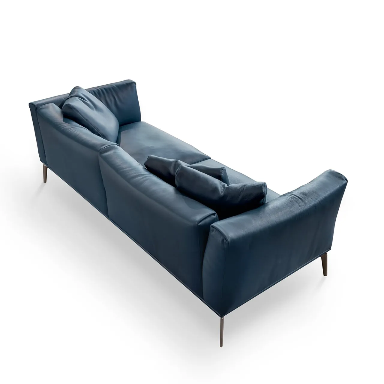 Alivar Sofas<Horizon Blue-Leather Sofa by Giuseppe Bavuso