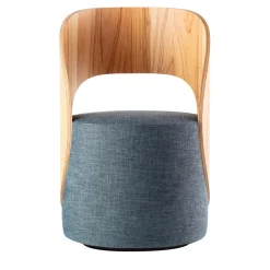 Barba Design Lounge Chairs<Hug Blue Lounge chair by Luigi Maggiore