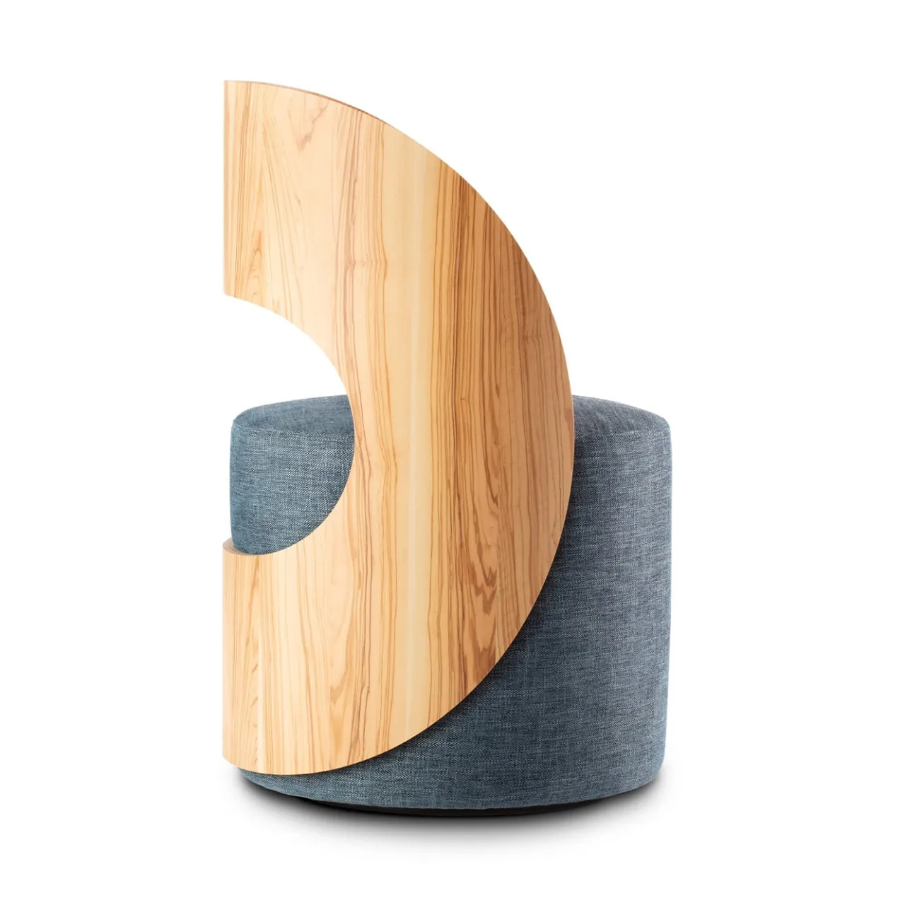Barba Design Lounge Chairs<Hug Blue Lounge chair by Luigi Maggiore