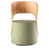 Barba Design Lounge Chairs<Hug Sage-Green lounge chair by Luigi Maggiore