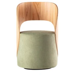 Barba Design Lounge Chairs<Hug Sage-Green lounge chair by Luigi Maggiore