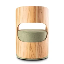 Barba Design Lounge Chairs<Hug Sage-Green lounge chair by Luigi Maggiore