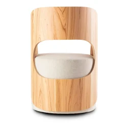 Barba Design Lounge Chairs<Hug White lounge chair by Luigi Maggiore
