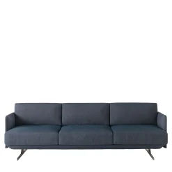 Sitia Sofas<Hugo' 3 seater Blue Sofa