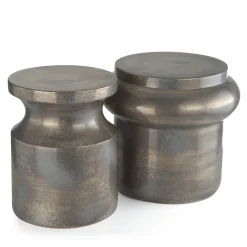 Marioni Stools<Hya A Gray Ceramic Stool by LAB