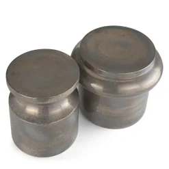 Marioni Stools<Hya A Gray Ceramic Stool by LAB