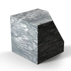 Salvatori Stools<Ikona Stool in Cipollino Marble by Elisa Ossino