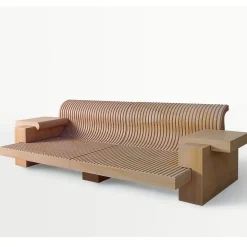 MGM Marmi e Graniti Sofas<Il Forte Rosso Sofa by Mario Bellini