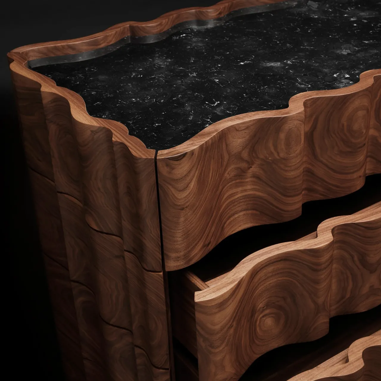 Il Pezzo Mancante Dressers<Il Pezzo 2 Black Dresser