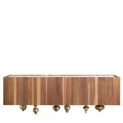 Il Pezzo Mancante Sideboards Buffets<Il Pezzo 1 Credenza Walnut-Ash Sideboard