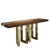 Il Pezzo Mancante Consoles<Il Pezzo 6 Solid Walnut Console